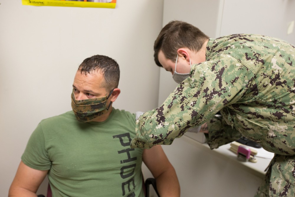 More troops are taking the COVID-19 vaccine, including those who rejected it before