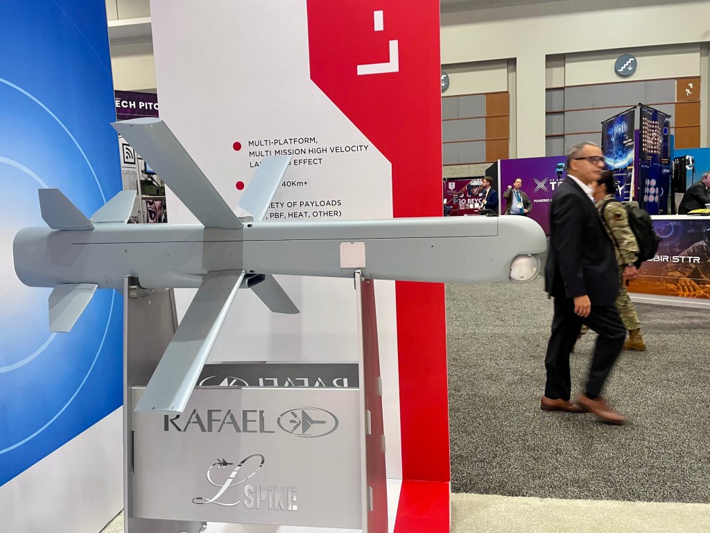 Rafael pitches loitering Spike variant for US Army ‘Launched Effects’