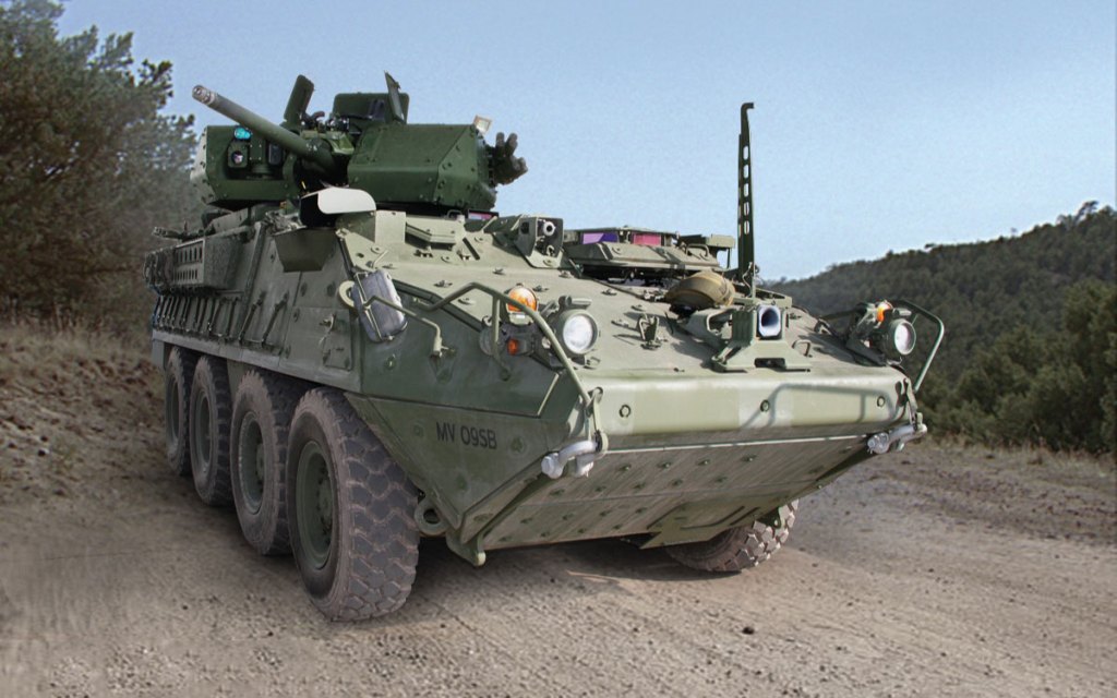 Four US Army Strykers in Europe get survivability upgrade