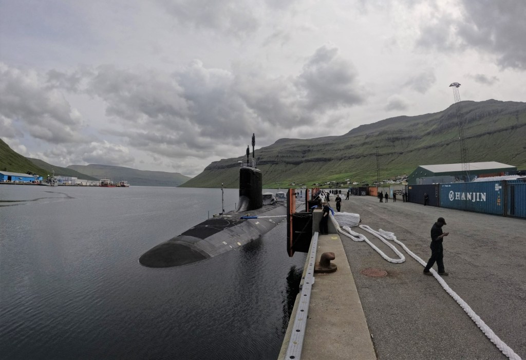 Nuclear sub visits Faroe Islands amid underwater tensions with Russia