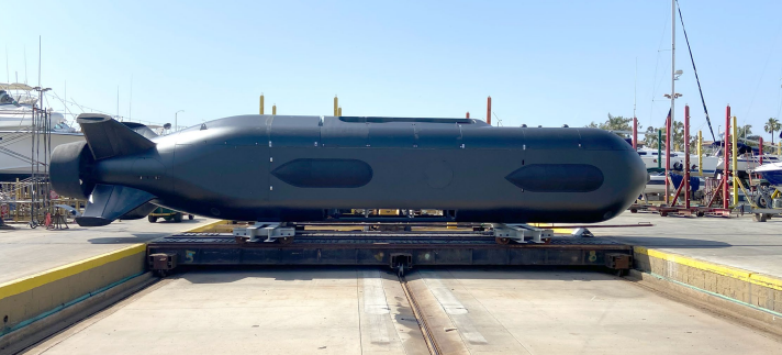 Navy behind schedule, overbudget on robot subs