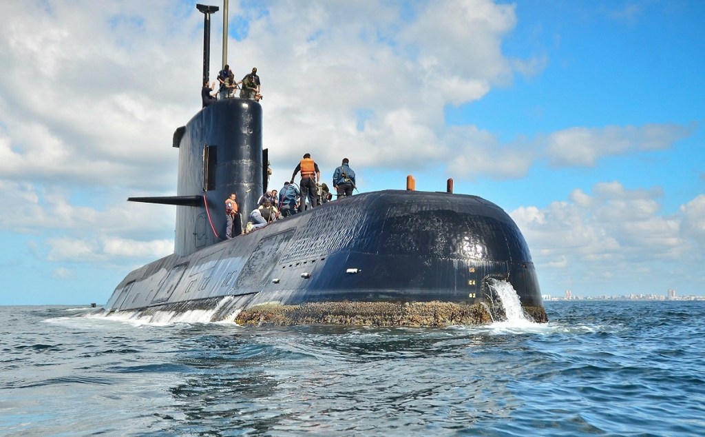 Air Force, Navy send more equipment to search for missing Argentine submarine