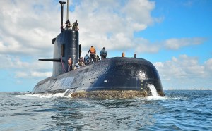 Air Force, Navy send more equipment to search for missing Argentine submarine