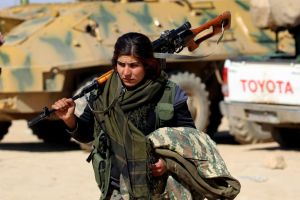 No, the Pentagon is not supplying Syrian Kurds with Abrams tanks