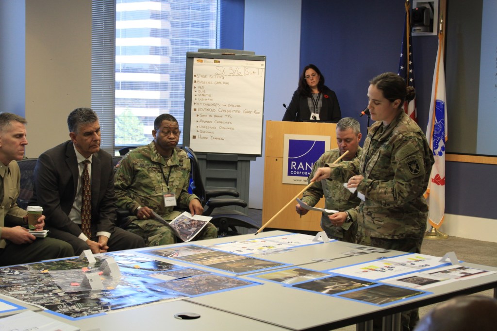 The Army and Marine Corps are looking at what troops will need to fight in megacities, underground