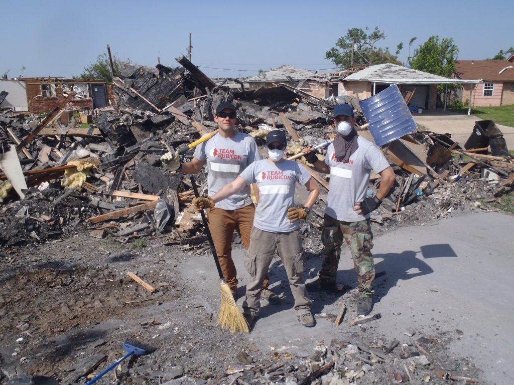 Vets volunteering for Team Rubicon find a sense of purpose in disaster response