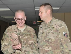 Father and son reunite while deployed to Afghanistan