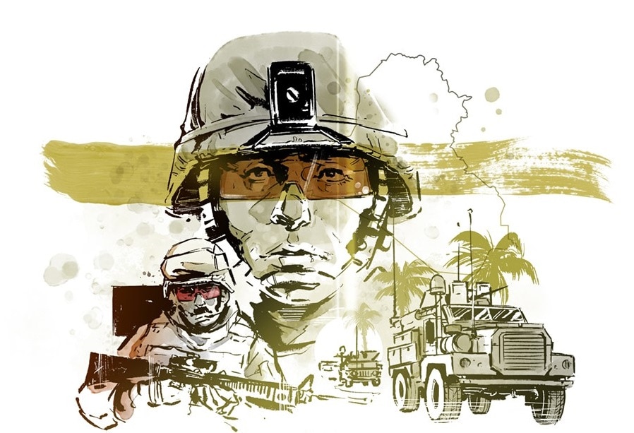 ‘Terminal Lance’ creator awarded by the Marine Corps Heritage Foundation