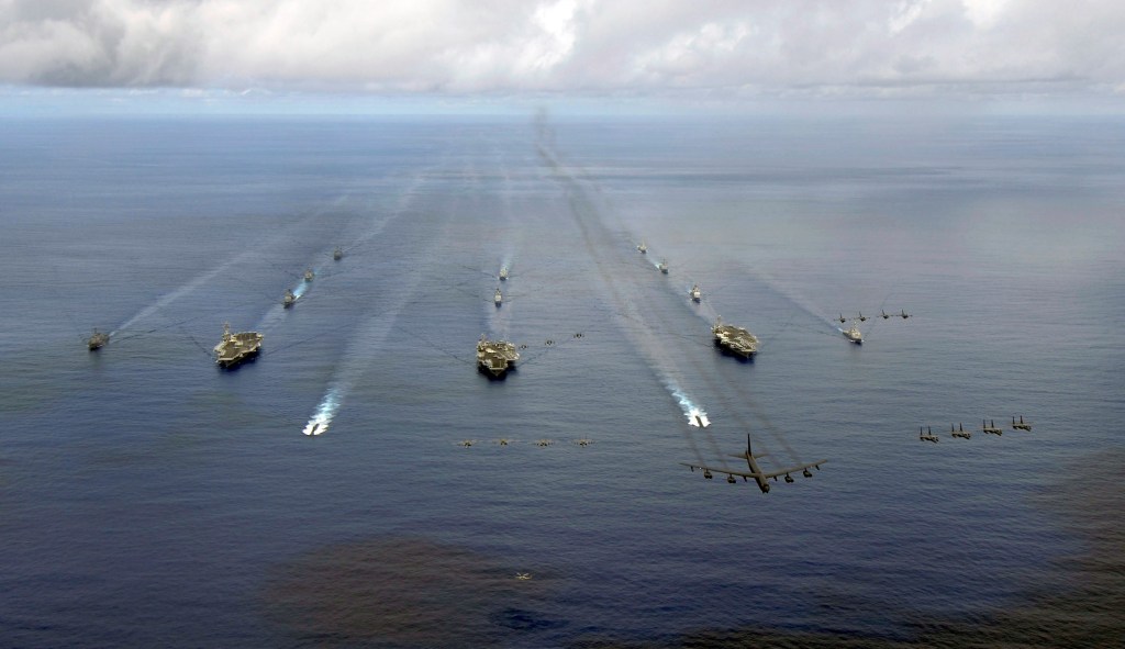 Trump’s armada: Navy assembles 3 carriers in Asia for the president’s visit