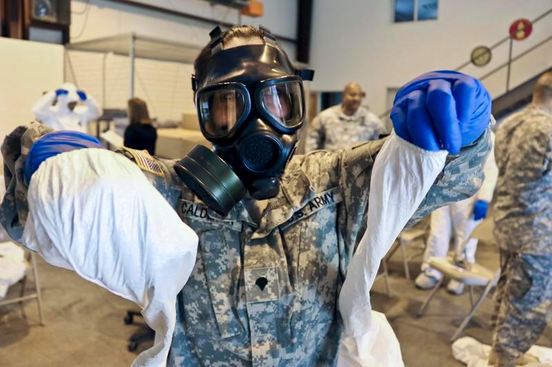 U.S. force to fight Ebola virus starts training in San Antonio