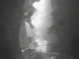 Cruise missile attacks on Navy ships will likely warrant rare combat ribbons