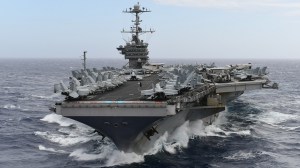 Trump reverses his own aircraft carrier policy, takes a victory lap