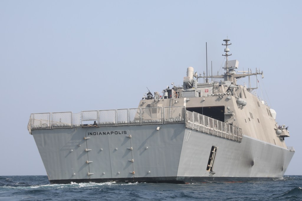 Seven sailors injured during fire aboard USS Indianapolis