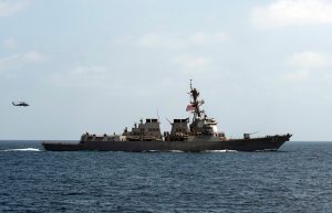 False Alarm May Have Triggered U.S. Navy Warship’s Missile Defense System