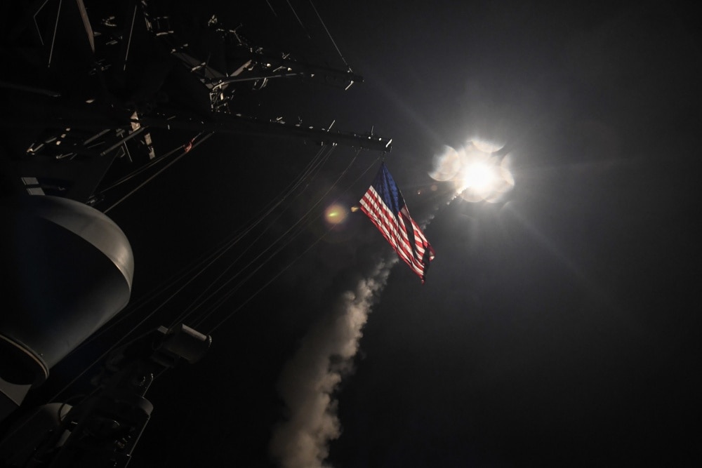 President Trump calls commanding officers of Ross and Porter to thank them for Syria strike
