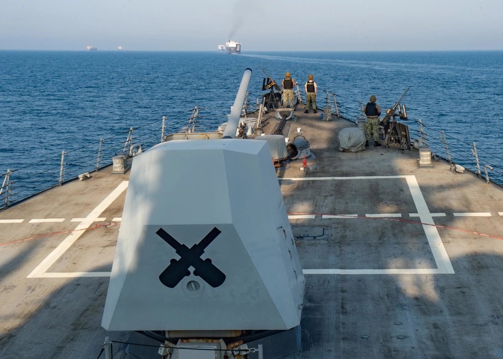Fire breaks out aboard USS Winston S. Churchill in Florida