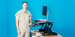 Still standing at attention: A veteran’s take on standing at work
