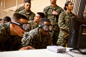 The Corps authorized Marines to play a special version of Doom in the late 90s to help train for combat