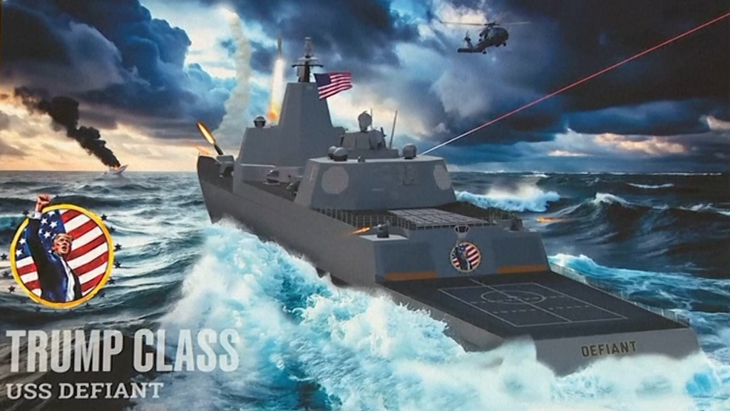 Cost rises to $275 billion for projected Trump-class battleship program, CBO says