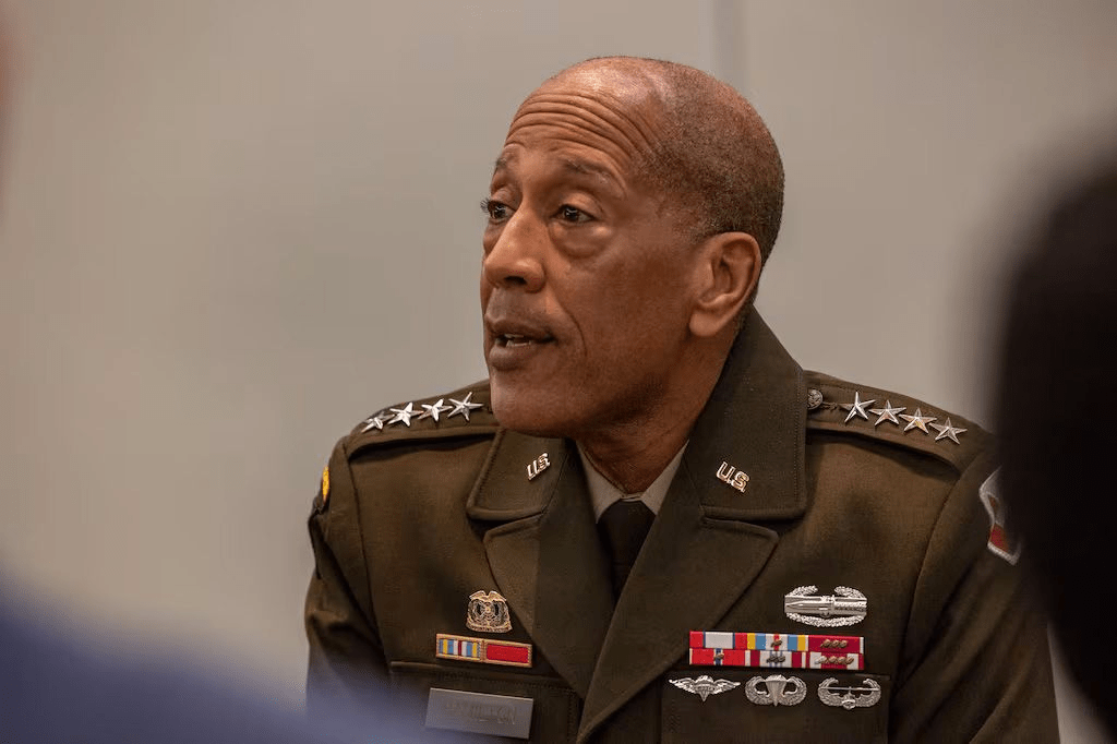 Army secretary fires four-star general