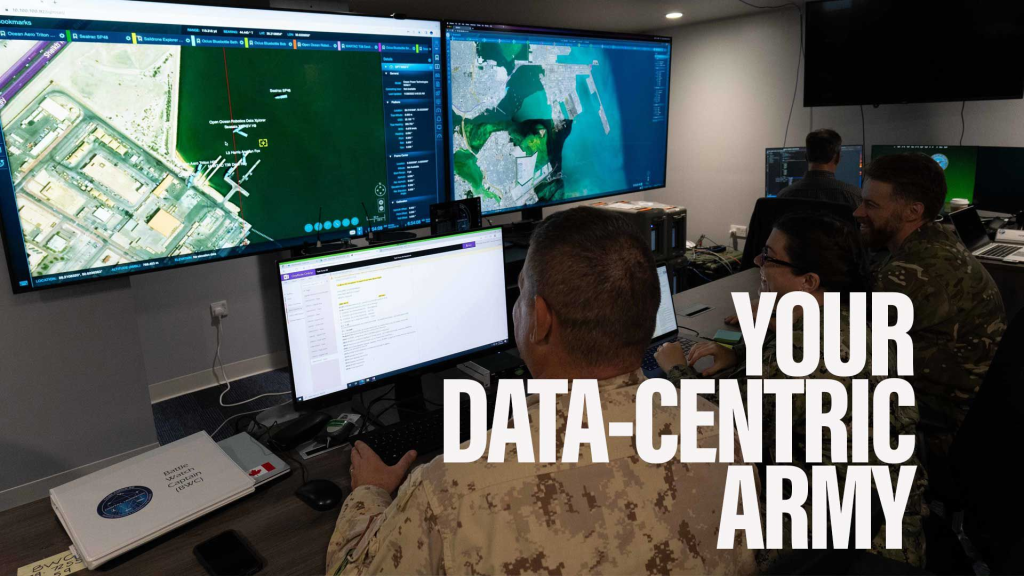 With so many platforms online, how will tomorrow’s Army share data?