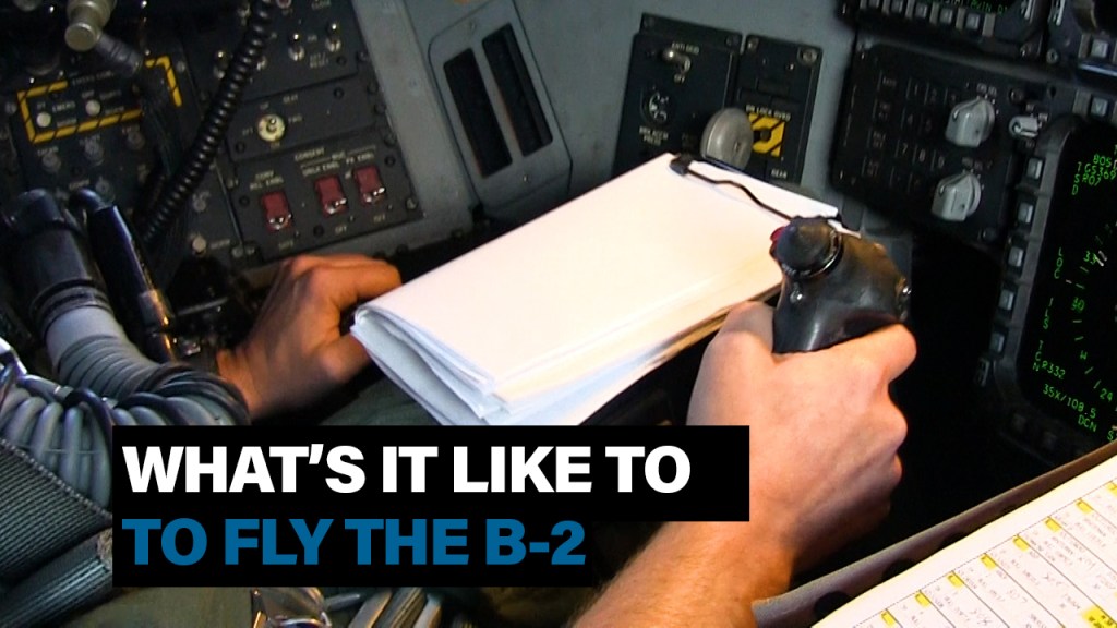 What is it like to fly the B-2?