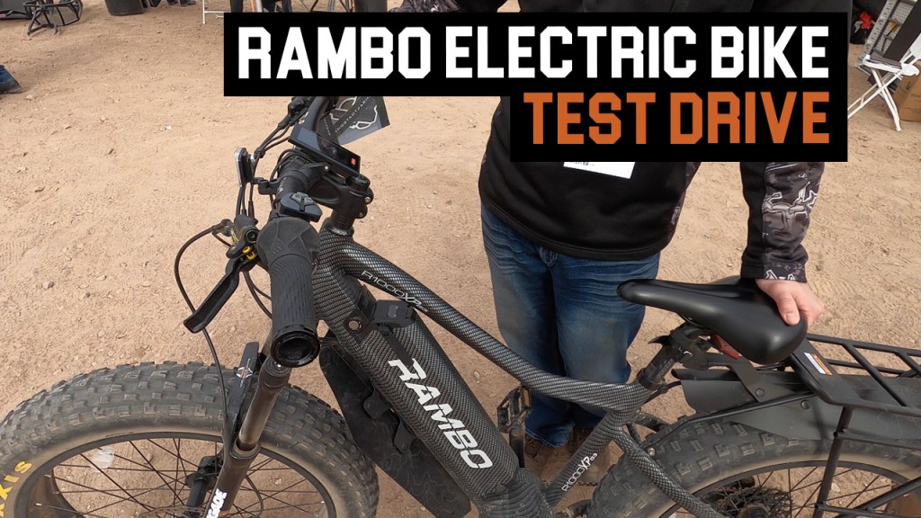 Rambo electric fat tire bikes deliver silent entry into remote spaces | GearScout Guide