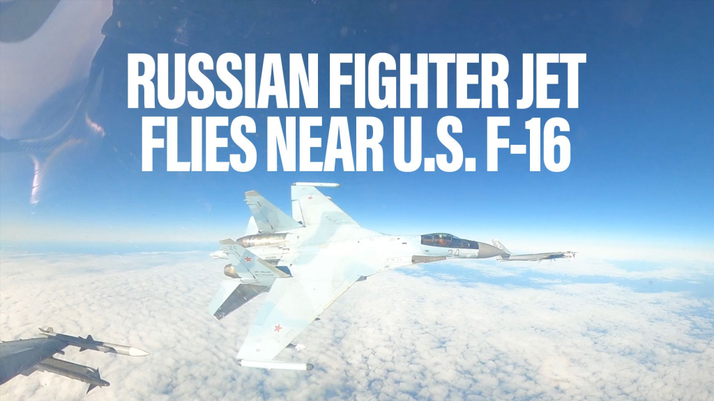 Russian jet nears F-16