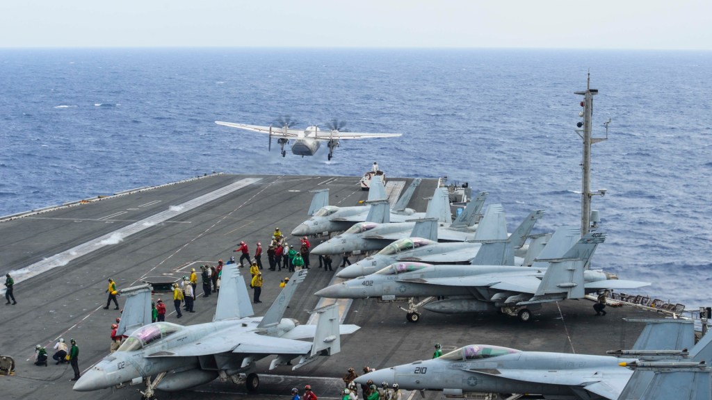 Navy ends search for three missing sailors lost in COD plane crash
