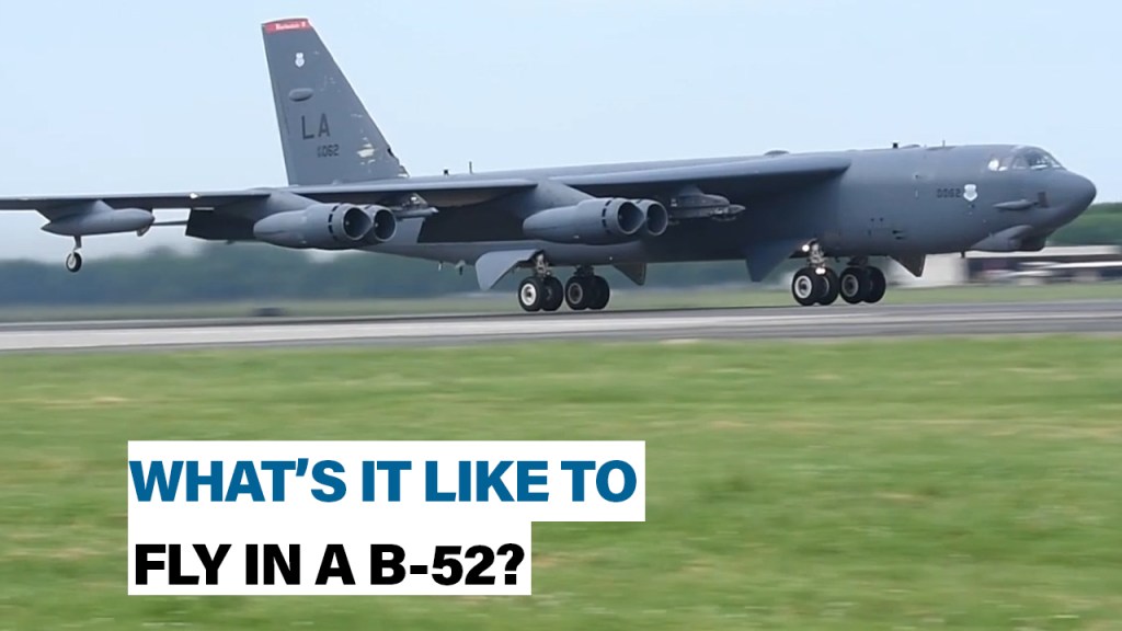 What’s it like to fly in a B-52?