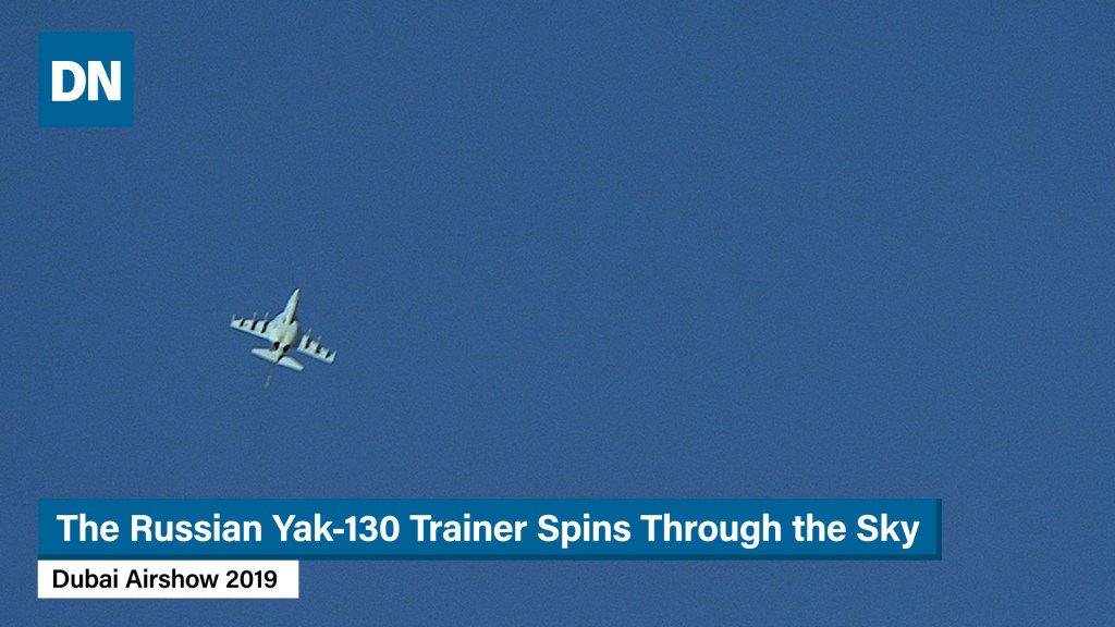 Check out the Russian Yak-130 trainer | Dubai Airshow 2019