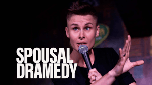 Military comedian on the not-so-funny topic of spousal unemployment