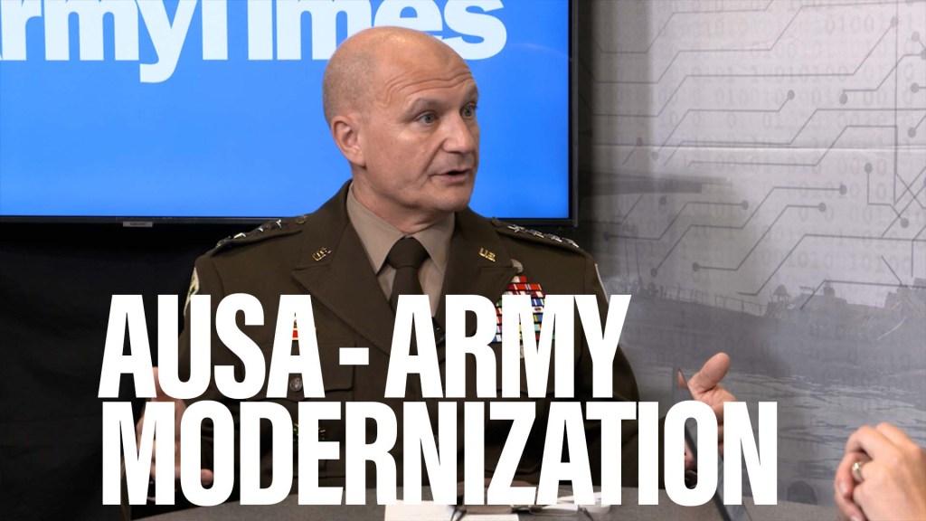 Gen. Daly on Army Modernization at AUSA