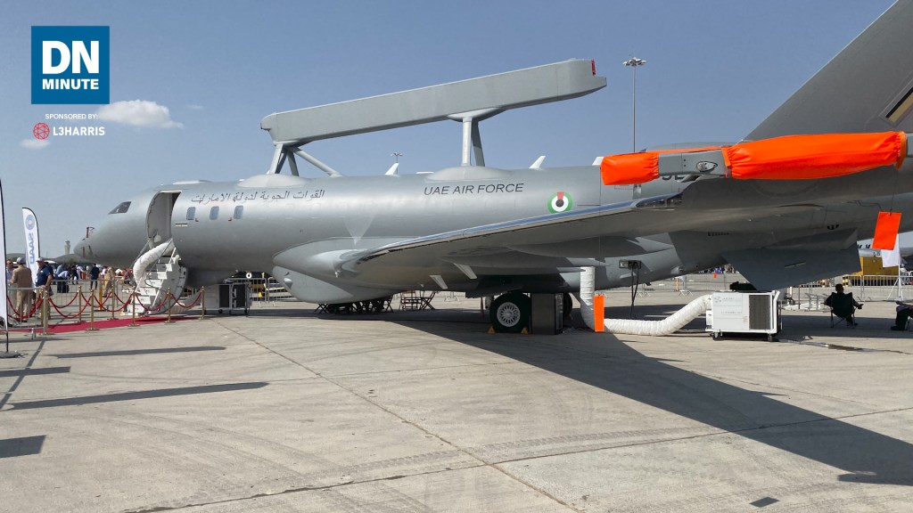 Saab debuts Globaleye aircraft in Dubai | Defense News Minute Nov. 19, 2019