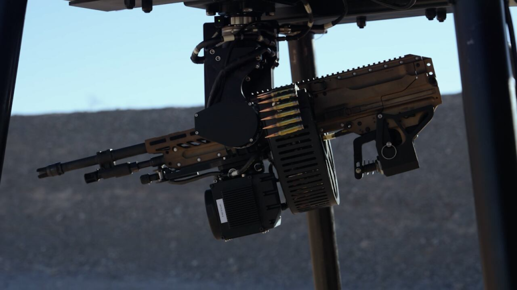 Sig Sauer previews a machine-gun-toting drone and FN updates the SCAR