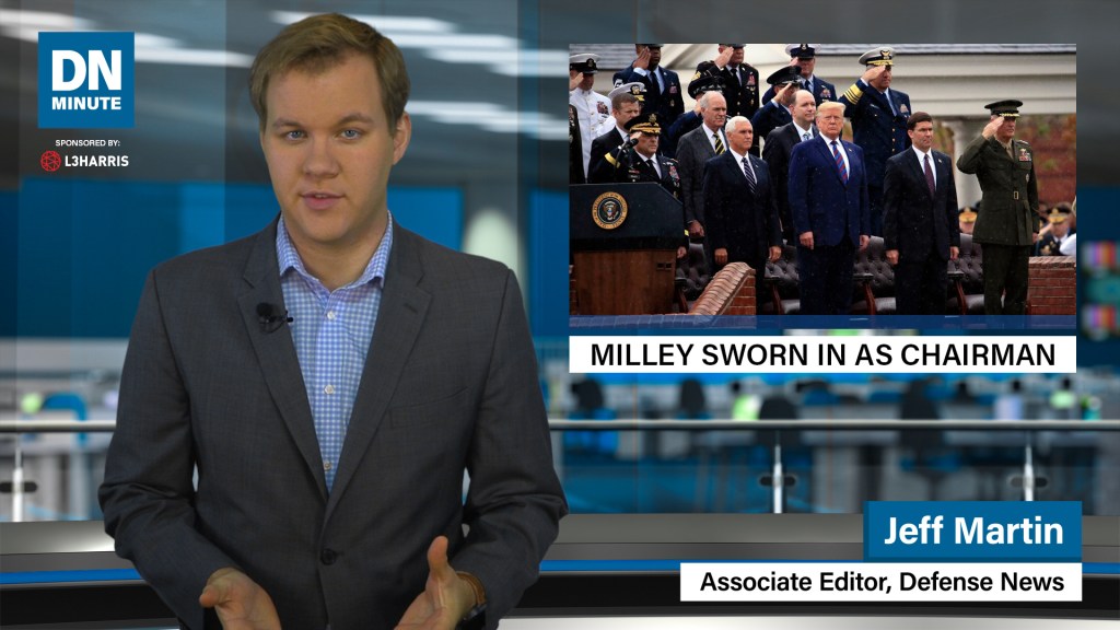 Milley sworn in as Joint Chiefs Chair | Defense News Minute, Sept. 30, 2019