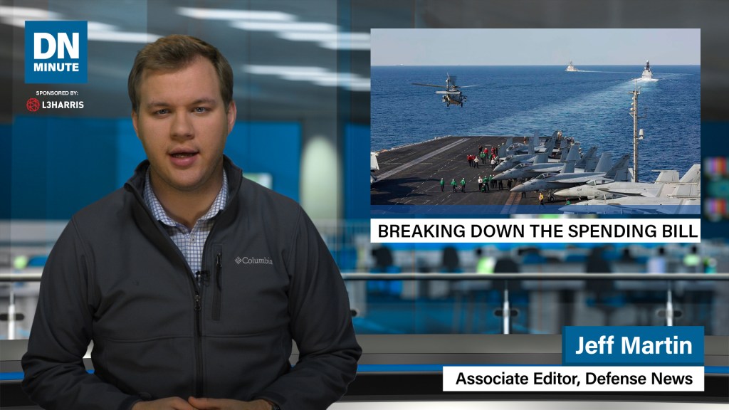 Breaking down the spending bill | Defense News Minute, Dec. 18, 2019