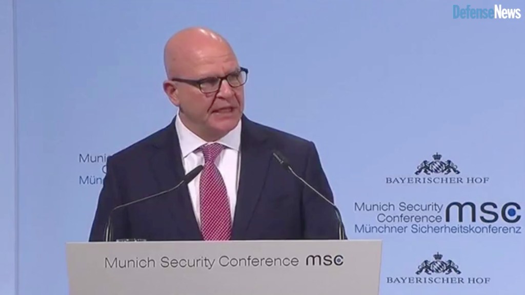 McMaster: Allies must blunt Iran’s rapid military expansion