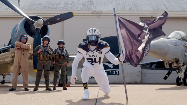 Navy unveils Jolly Rogers themed uniforms for upcoming contest with Army