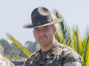 Marine leader arrested