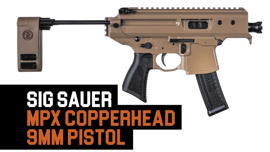 First Shots with the new Sig Sauer MPX Copperhead 9mm pistol