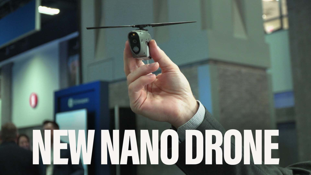 See it: new tactical mini-drone and a dual-rotor helicopter