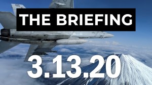 Artillery that shoots 40 miles, coronavirus updates, and a brawl in Guam | The Briefing 3.13.20