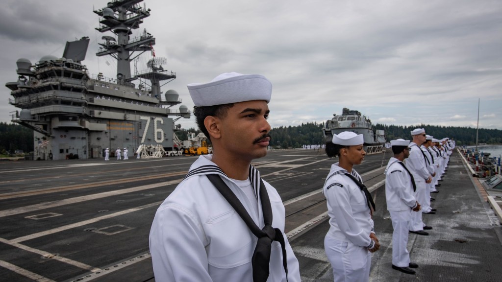 Navy sets recruiting goals