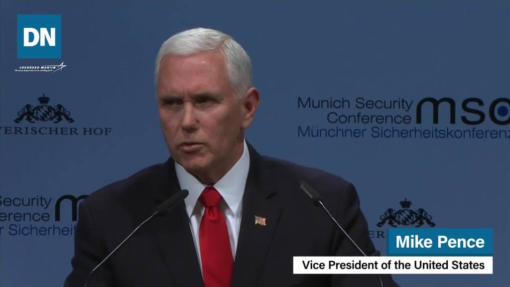 Pence demands European nations exit Iran nuclear deal