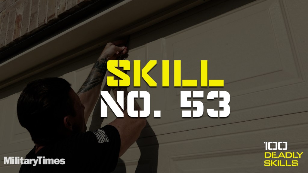 Skill 53: How to Discreetly Open Garage Doors