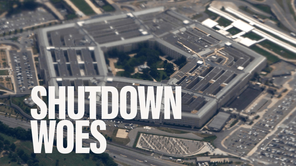 How do week-to-week federal budgets affect the military?