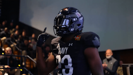 Watch Navy football players react to 2023 uniform reveal for game against Army