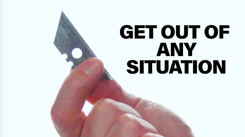 Improvise Adapt Overcome: Simple items you should carry to escape capture