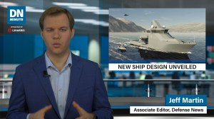 Kongsberg unveils new warship design | Defense News Minute, Oct. 1, 2019